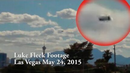 UFO Sightings [HUGE] Flying Saucer Over Las Vegas!! May 28, 2015
