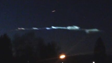 UFO Sightings HAARP Exercise Over CA? Strange Glowing Clouds! Explained? 2015