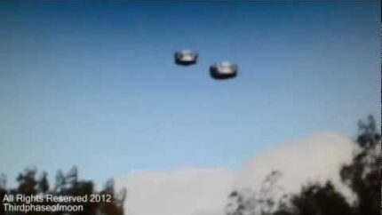 UFO Sightings CIA Black Ops Drone Or UFO? Metallic Flying Saucer 1980s Footage!
