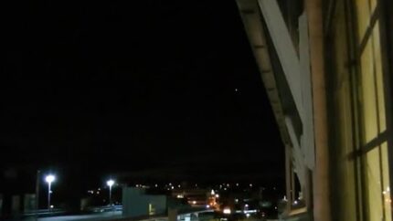 UFO Sighting with Burning Triangle in Brisbane, Australia – FindingUFO