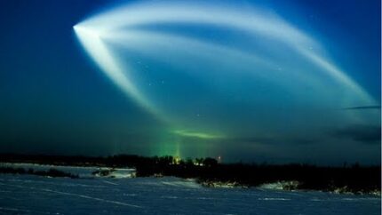 UFO Sighting Spiral Over Russia – FindingUFO