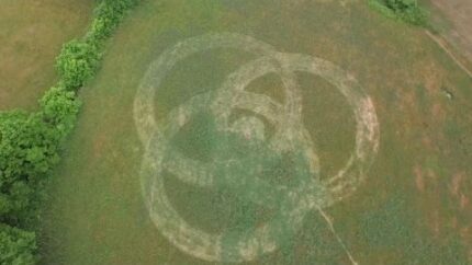 Crop Circle In Tennessee Appears Overnight In the Same Spot As 2 Years Ago UFO? – CBS