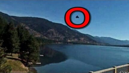 UFO Sightings TR3B Spotted Over Montana Just over Trout Creek in The Rocky Hills!