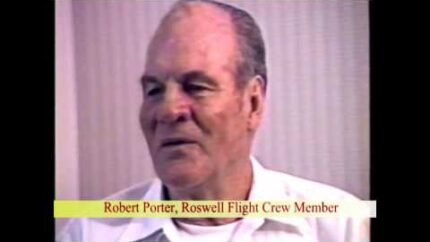 Roswell Witness Robert Porter Flew UFO Wreckage to Texas