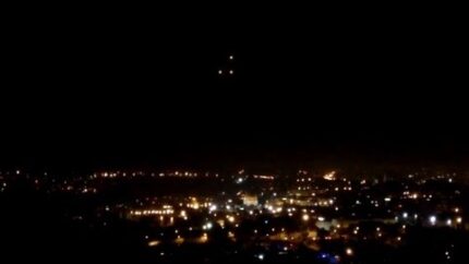 UFO Sightings Triangle Shaped UFO Over Middle East! Jerusalem September 18 2012