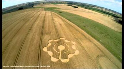 2014 Latest crop circles from UK