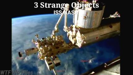Ufo Sightings ISS NASA 3 Objects close to Space Station ISS live hd feed