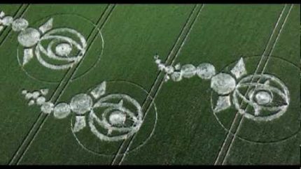 Latest UK crop circles 2012 – Woodborough Hill, Alton Barnes, Wiltshire 9 June