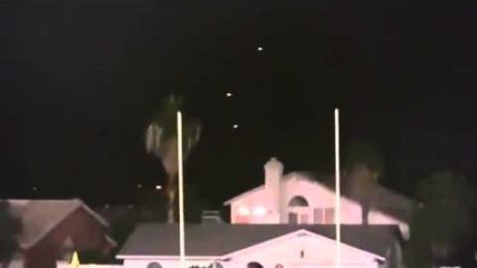 Strange Lights Over Scottsdale Arizona Phoenix Vs  Aliens Ufo Sighting 1