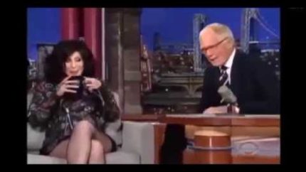 Elvis Is Alive –   Cher on David Letterman Show 2013