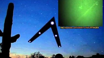 12/5/2008 Freemont, CA UFO Video & Phoenix Lights UFO
