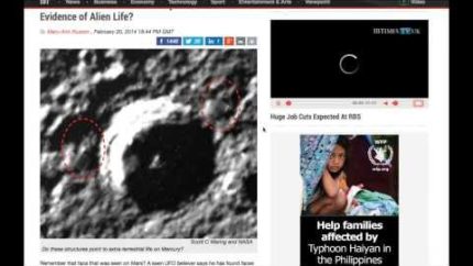UFO Sightings Daily Site Gets on International Business Times, Feb 20, 2014.