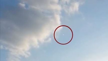UFO Sighting Behind Cloud in Sault Ste. Marie, Ontario (Canada) – FindingUFO