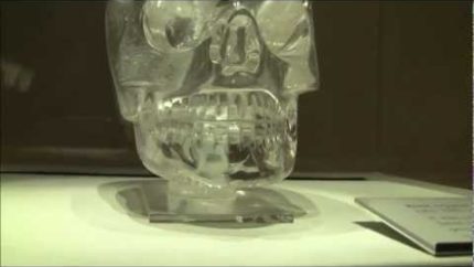 An amazing Crystal Skull Found