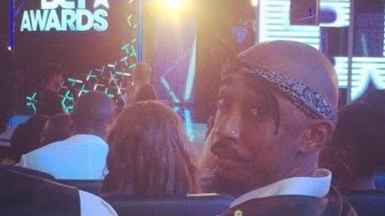 TUPAC ALIVE AT BET AWARDS 2014 “2pac seen alive 2014”