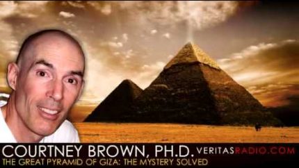 Veritas Radio –  Courtney Brown, Ph.D. – 1 of 2 – The Great Pyramid of Giza: The Mystery Solved