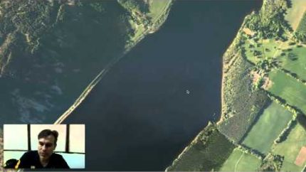 Loch Ness Monster Discovered In Apple Maps! April 2014, UFO Sighting News.