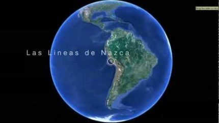 Nazca Lines — Google Earth