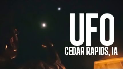 UFO Sighting in Cedar Rapids, IA USA (08.06.2012) Real and Caught on Tape at 11:12PM