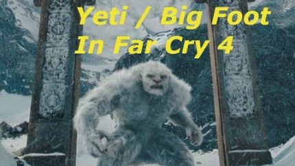Big Foot / Yeti in Far Cry 4