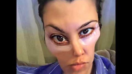 Kourtney Kardashian Reptilian Shape Shifter ILLUMINATI proof! Kardashian  Jenner aliens EXPOSED!