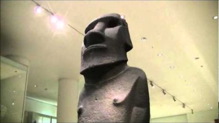 Stolen Moai Sculpture Of Easter Island