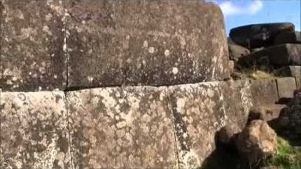 Easter Island: Wall Construction Similar To The Inca Of Peru