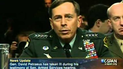 General Petraeus Faints Reptilian Shapeshifting – Reptilian McCain look stunned (Original Video)