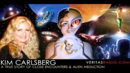 Kim Carlsberg on Veritas Radio – 1/5 – A True Story of Close Encounters & Alien Abduction