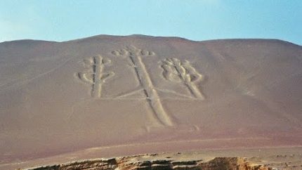 Beyond Nazca Lines: Huge Geoglyph Carving Of Paracas