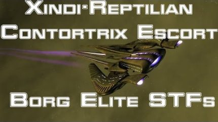 STO – Xindi-Reptilian Contortrix Escort – Borg Elite STFs