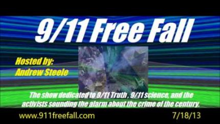 9/11 Free Fall 7/18/13: Dr. deHaven-Smith and “conspiracy theory”