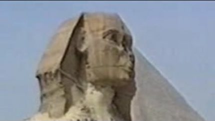 Pyramids and Sphinx of Giza Egypt