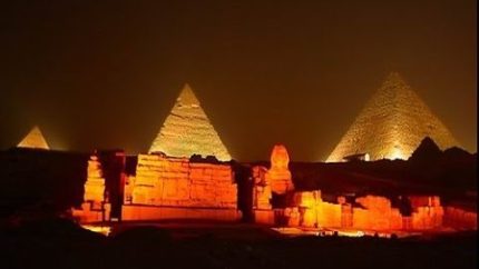 Sound and Light Show at the Pyramids of Giza
