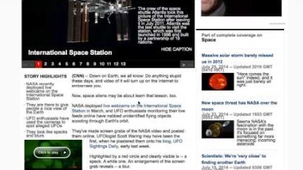 UFO Sightings Daily Gets On CNN Int Ed On August 16, 2014, UFO Sighting News.
