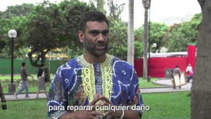Kumi Naidoo apologises for action at the Nazca Lines