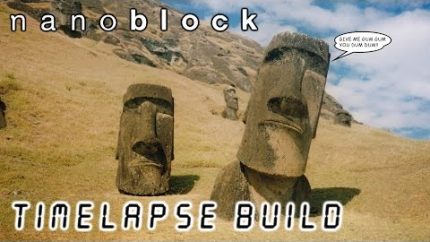 Nanoblock – Moai Statues of Easter Island