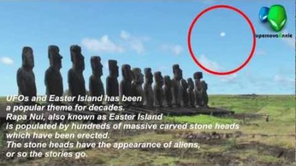 Alien’s UFO Visiting Easter Island – UFO Sightings 2012