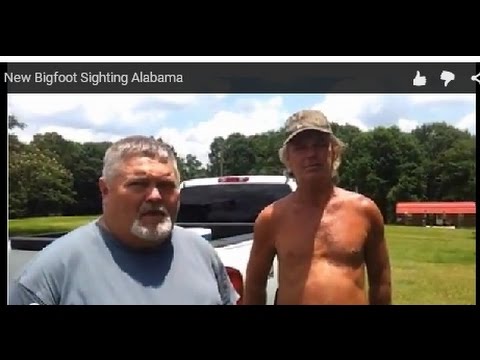 New Bigfoot Sighting Alabama