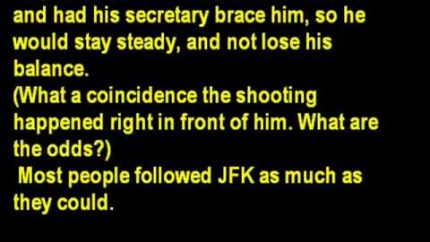 Circumstantial evidence is proof of JFK assassination conspiracy. Zapruder knew