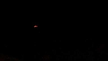 Phoenix lights over Tempe. Orange soundless orbs