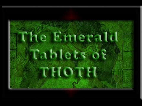 The Emerald Tablets of Thoth – Supplementary Tablet XV – Secret of Secrets