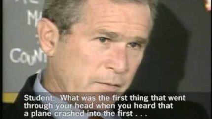 Evidence that George W. Bush had advanced knowledge of 9-11