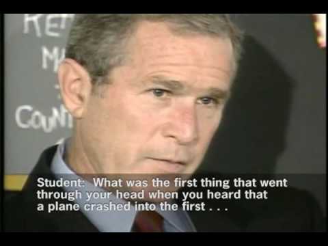 Evidence that George W. Bush had advanced knowledge of 9-11
