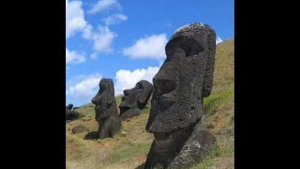Easter Island of Chile and its Moai statues