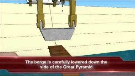Giza Pyramids Part 8 were built by Master Hydrologists with Barges and Water Locks