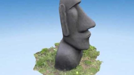 Easter Island Moai – 360 rotation
