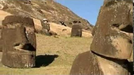 MOAIS are whole-BODY STATUE. Easter Island Project
