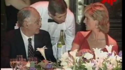 Princess Diana at Banquet in Argentina