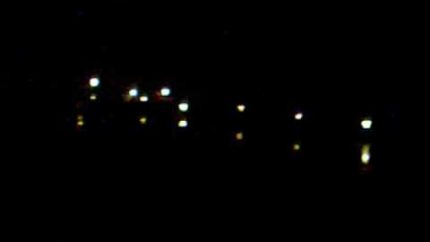 UFO PHOENIX LIGHTS 3 NOW LIGHTS ARE MOVING AWAY AT AN ANGLE